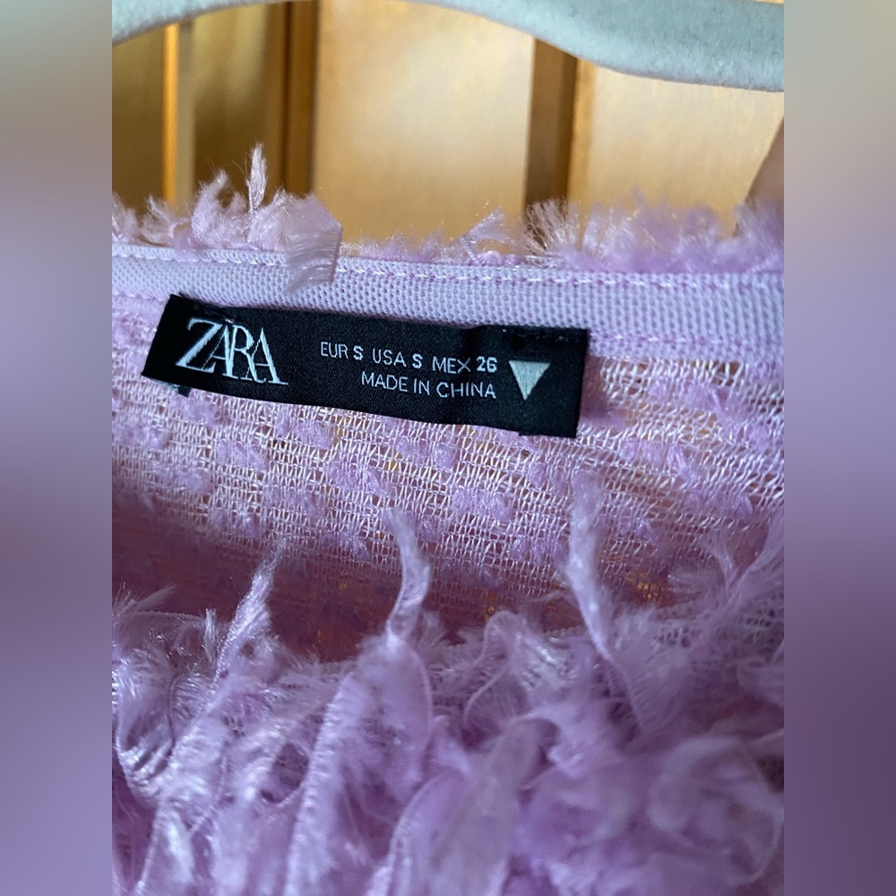 Zara feather top - Picture 4 of 9